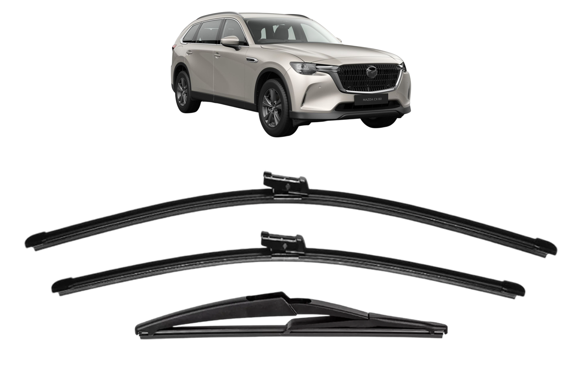 Replacement Wiper Blades For Mazda CX-80