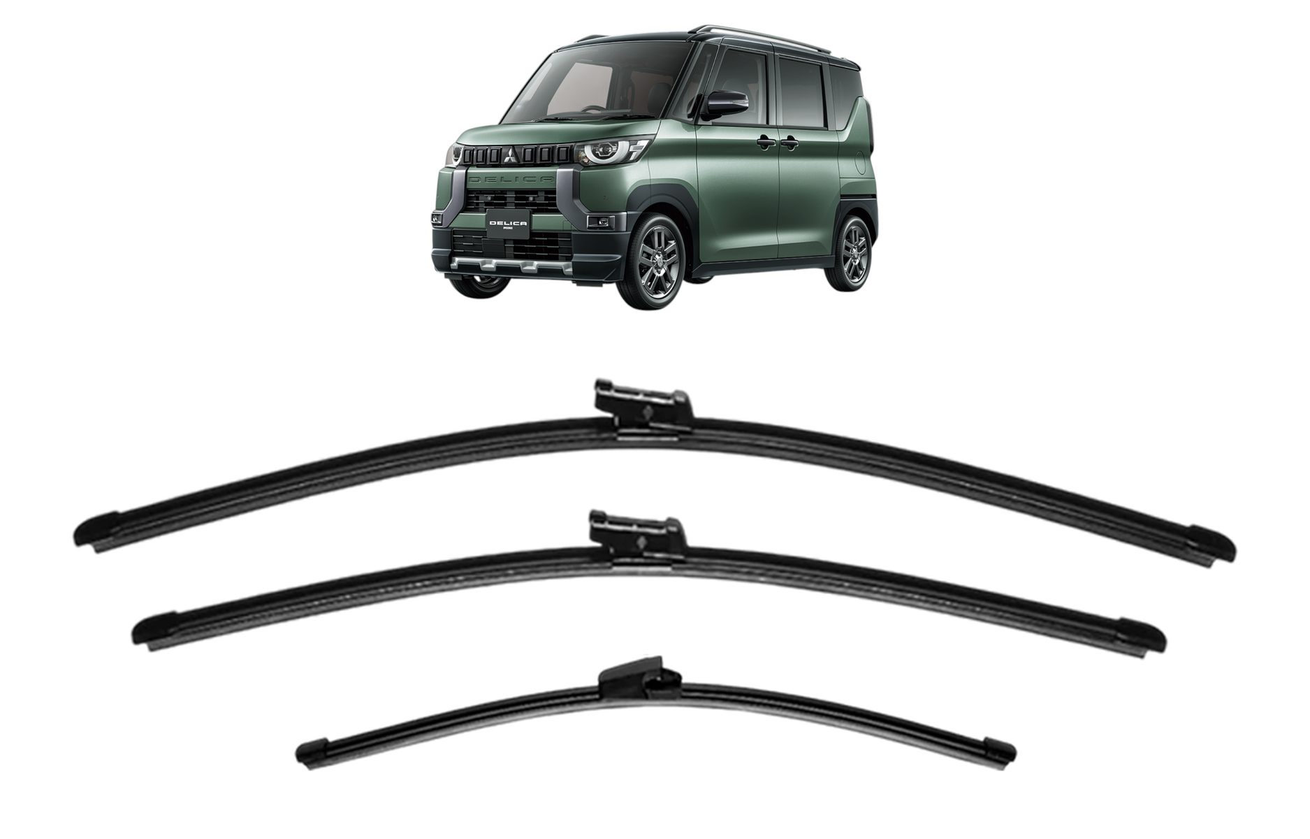 Replacement Wiper Blades For Mitsubishi Delica Mini