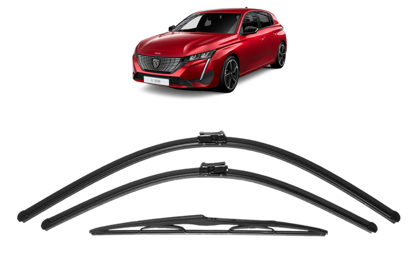 Replacement Wiper Blades For Peugeot e-308