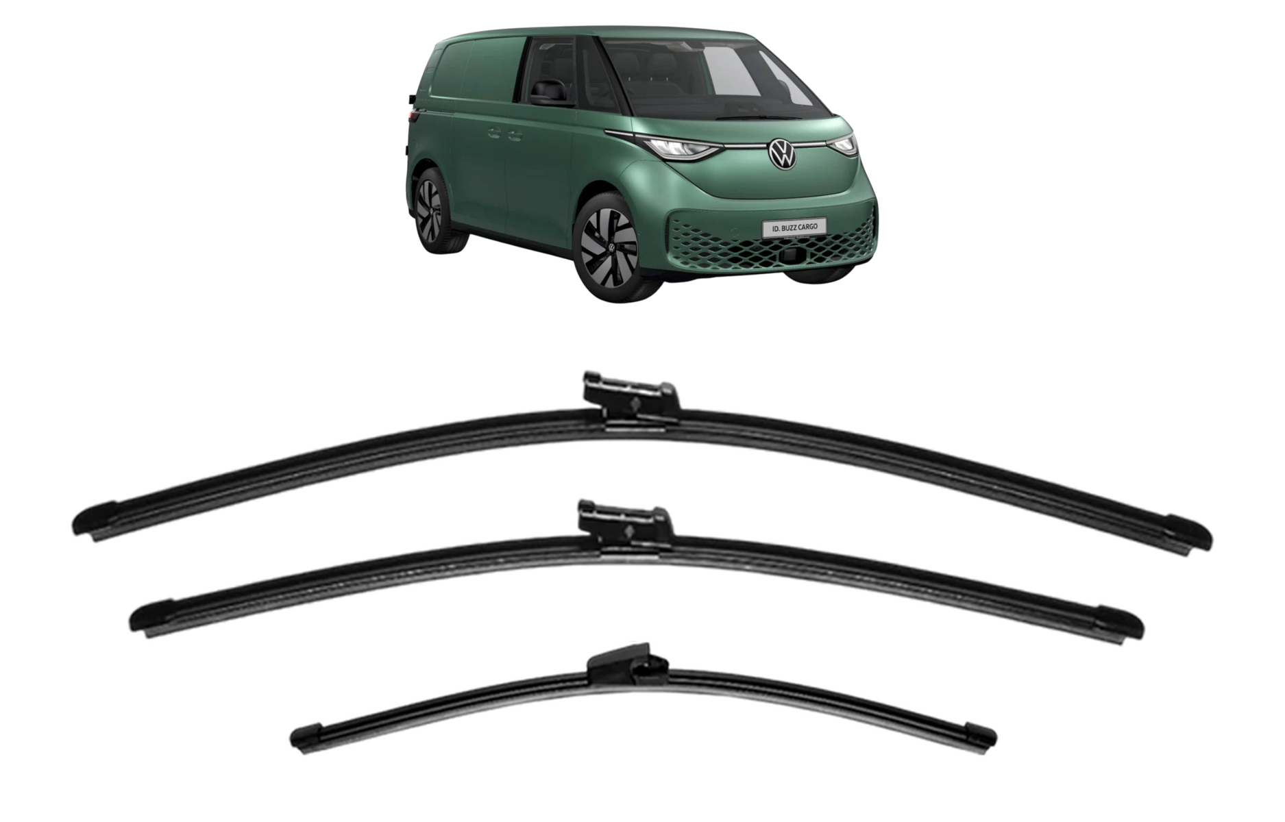 Replacement Wiper Blades For Volkswagen ID. Buzz Cargo